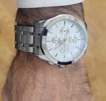 oğlan sepləri: İşlənmiş, Qol saatı, Tissot, rəng - Gümüşü — 7