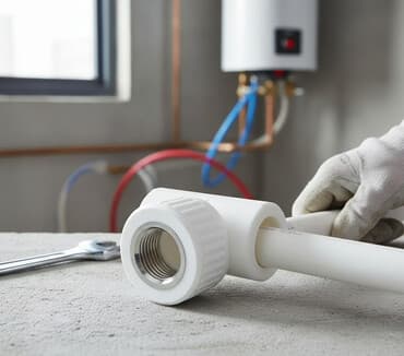 Su üçün Yeni Plastik Məişət trubası