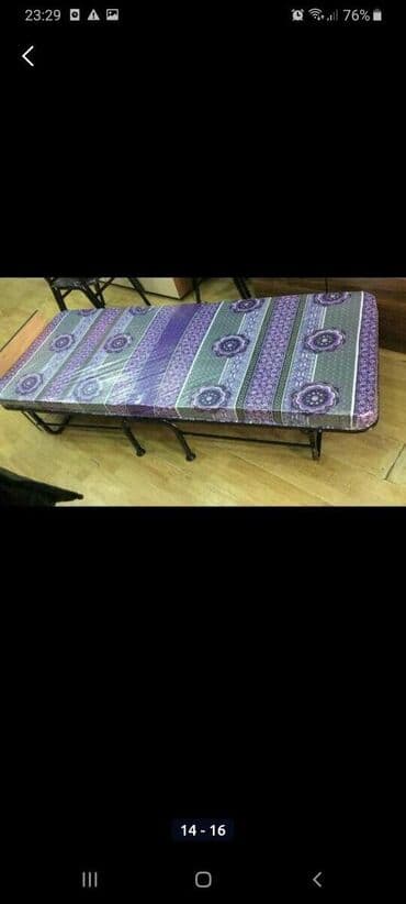 купить раскладушку в баку: Новый, Раскладушка с мочалкой — 28