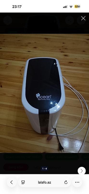 brita su filteri: Ocean markalı su təmizləmə sistemi + mineral duş başlığı - Brend — 1