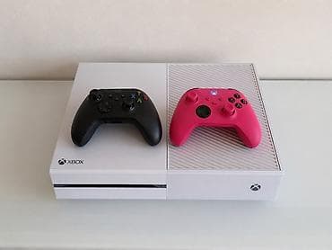 xbox onr: Xbox One ağ rəngdə. Konsol tam işlək vəziyyətdədir, heç bir problemi — 1