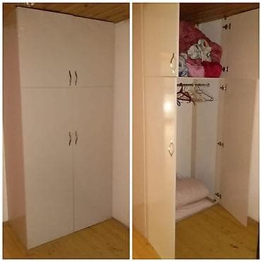 Turkan🌻kod 4240 (p) Dolab divara qurasdirilan Olcu 235x115x65 Mdf 90