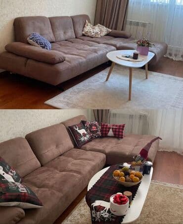 işdəmiş divan: Künc divan, İşlənmiş, Açılan — 1