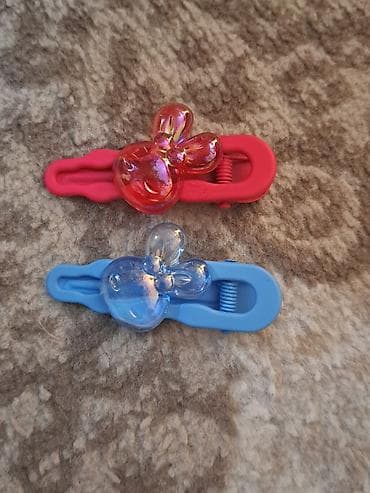 Digər: (Cütü 1 manat) Uşaq saç üçün bəzəkli qısqac və qısdırma spinkalar — 3