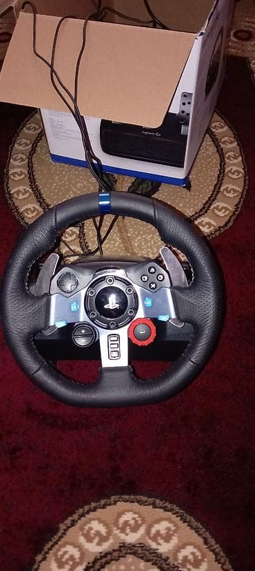 ok google сколько стоит playstation 3: Logitech G29 Driving Force sükan və pedallar dəsti - Platformalar — 2