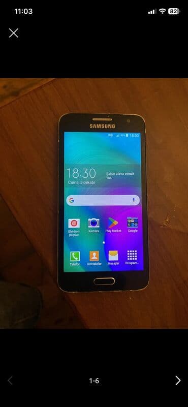 samsung a3 (2016): Samsung Galaxy A3 2016, 32 GB, rəng - Qara, Zəmanət, Düyməli, Sensor — 2