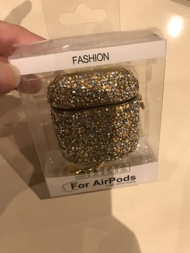 чехлы на аирподс 2: AirPods üçün çexol. Svorovski qaşlarla case — 2