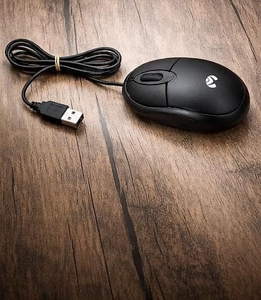 USB naqilli kompüter siçanı - Qoşulma: USB-A, Plug & Play -