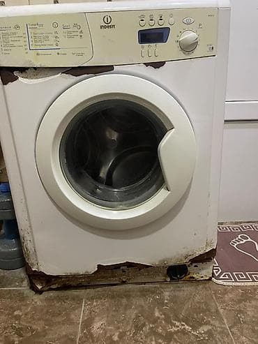Indesit ön yükləməli paltaryuyan maşın İşlək vəziyyətdə - — 2