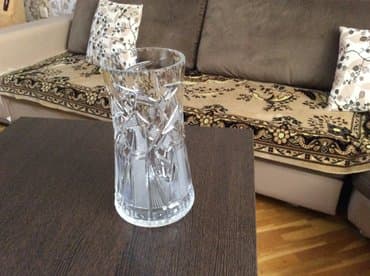 aboy dekor: Qedimi Xrustal Guldan. 60- ci illerin. Hundurluyu 33 sm; diametri 16 — 4