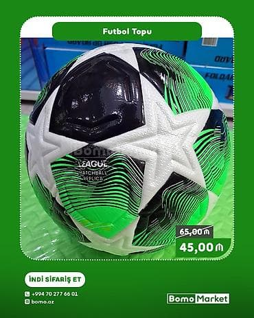 Futbol Topu - Model: League Matchball Replica - Rənglər: ağ-qara əsas