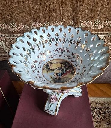 supnik qaşığı: Nahar dəsti, rəng - Ağ, Farfor — 5