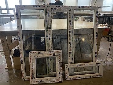 vurma cedveli sekil: Yeni İkiqat şüşə paketi Plastik pəncərə, Еni: 120 sm, Uzunluğu: 140 sm, Ödənişli quraşdırma — 4