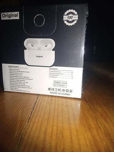 yaxa mikrafonu: Məhsul: “Original” simsiz qulaqlıq (AirPods Pro üslubunda), şarj — 2