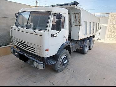 KAMAZ 65115 samosval - 6x4 ötürmə, üç oxlu şassi - Güclü hidravlik