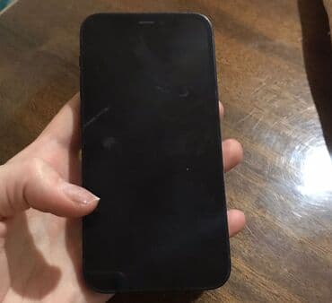 tek sexsiyyet vesiqesi ile telefon: IPhone 12, 64 GB, Qara, Face ID — 2