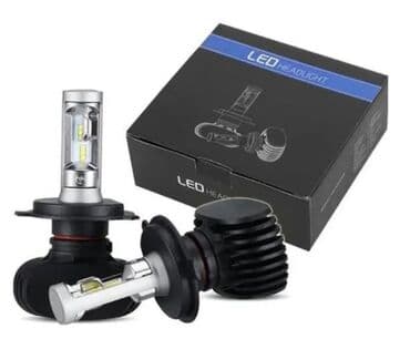 Led S1-H4 Ag rengli Led H4 (6000K) lampalar Tezedir istifade