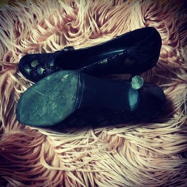 Çəngəllər: Tuflilər, Ölçü: 36, rəng - Qara, İşlənmiş — 5