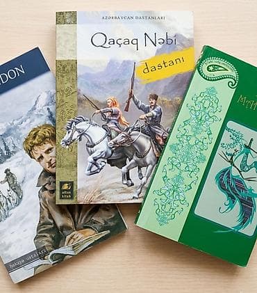 Kitab paketi – 3 adda 1) “Qacaq Nəbi dastanı” - Seriya: Azərbaycan
