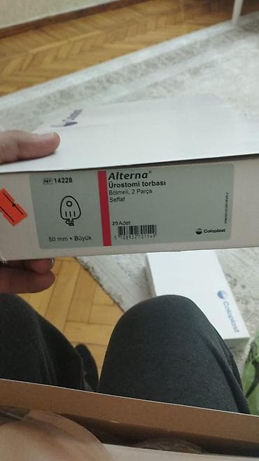 Унитазы для маломобильных людей: Məhsul: Coloplast Alterna urostomiyə torbaları və aksesuarları - — 2