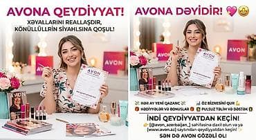 AVON-a qeydiyyat – gözəllik sahəsində şəxsi inkişaf və gəlir