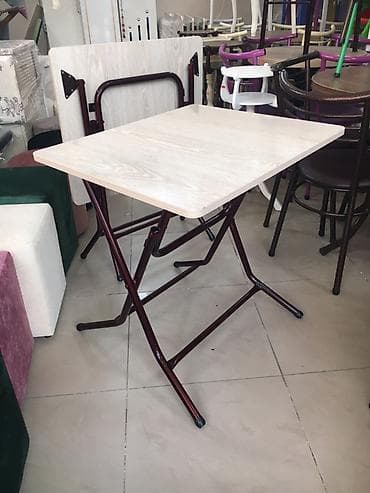 Mətbəx masası, Qatlanan, Laminat, Kvadrat masa