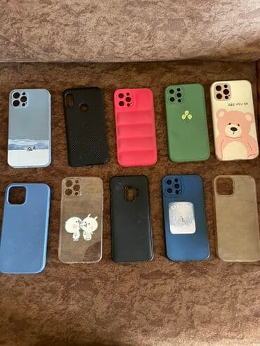 Telefon örtükləri dəsti Müxtəlif model və dizaynlarda 15+ ədəd