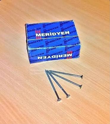 Vintlər: MERİDYEN markalı özünüburaxan vintlər - Tətbiq sahəsi: gipskarton — 1