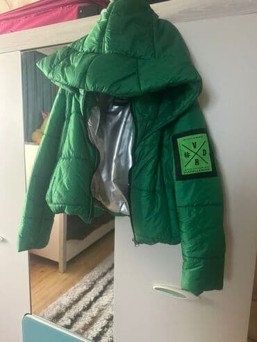 uzun kurtqa: VDR (Via Delle Rose) qısa şişmə gödəkçə - Rəng: parlaq yaşıl, içlik — 2