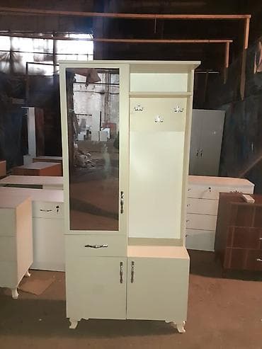 dolablarin yigilmasi: Düz dolab, Dəhliz üçün, Paltar üçün, Açılan, Korpuslu, 1 qapı — 3