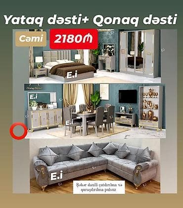 metbex mebili: İkinəfərlik çarpayı, Yeni — 1