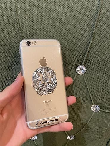 iphone.x: IPhone 6s, 64 GB, Rose Gold, Barmaq izi — 2