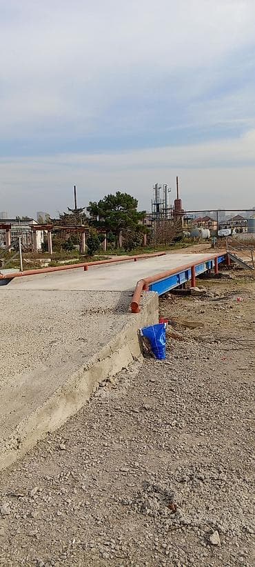 Soyuducu avadanlığı: Sənaye avtomobil tərəzisi – modul tipli, üstü beton platformalı - — 6