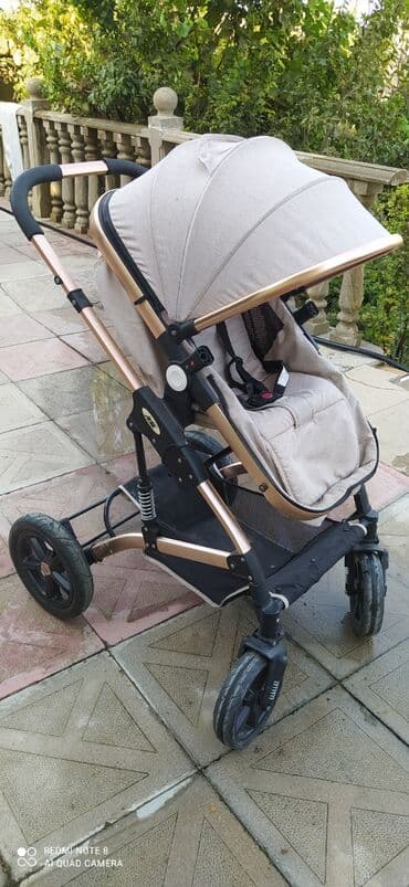 детские коляски в баку: Классическая прогулочная коляска, Б/у, Самовывоз — 1