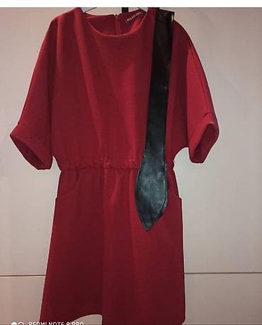 giyim: Rengi bardovudur, standart razmerdir, s/m gedir, geyinilmeyib, remeni — 1