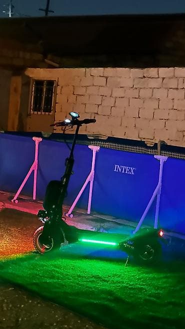 İşlənmiş Elektrik samokat 6", > 1000 Vt, > 45 km/s, Ünvandan götürmə — 3