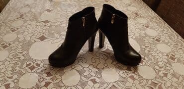 qış botları: Ölçü: 36, rəng - Qara, Yeni — 1