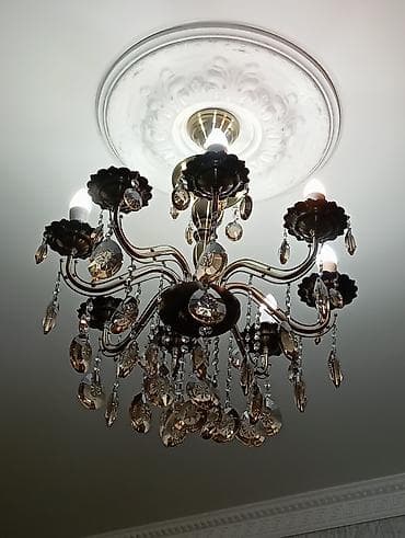 omid cilciraq: Çılçıraq, 8 lampa, Metal — 2