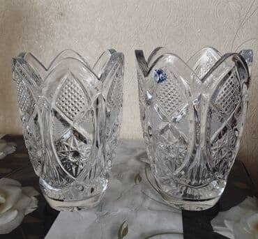 Xrustal tulpan qablar