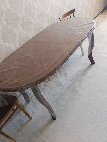 маникюрный стол бишкек: Qonaq masası, Açılmayan, MDF, Oval masa — 2