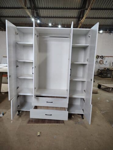 ayı dərisi: Yeni, Açılan, 4 qapılı Düz dolab, Şifonyer, Azərbaycan — 12