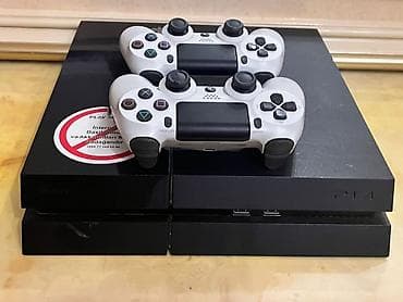 Sony PlayStation 4 (PS4) oyun konsolu - Rəng: qara, orijinal Sony