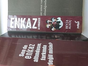 oyun diskleri: Məhsul: Kitab – “Enkaz Altındakiler” Müəllif: Beyza Alkoç Nəşriyyat — 2