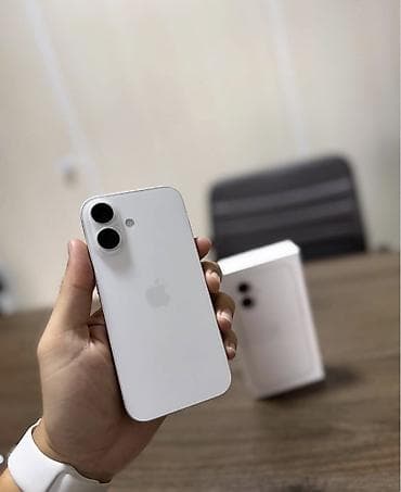 ıphone 5se: IPhone 16, 128 GB, Ağ, Zəmanət, Simsiz şarj, Face ID — 4