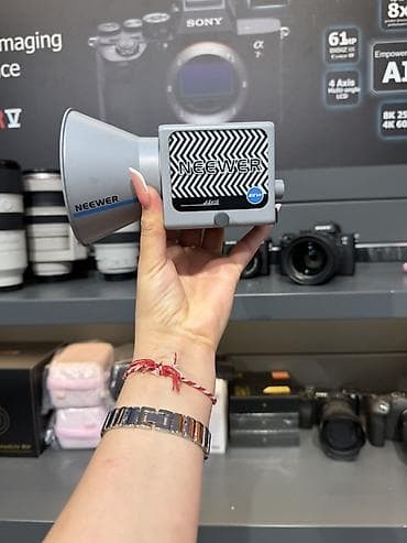 Neewer 60W portativ foto/video işıq - Güclü 60W çıxış – studiya və