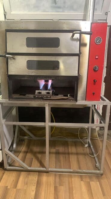 işlənmiş restoran avadanlıqları: Pizza, Qaz ilə işləyən, 2 mərtəbəli — 1