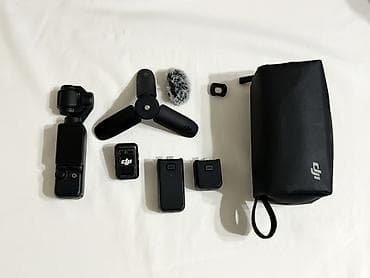 çant: DJI Osmo Pocket 3 – Creator Combo dəsti Məzmun: - Osmo Pocket 3 — 1