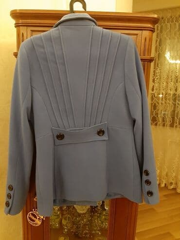 kəsilmiş əl şəkilləri: Palto, L, rəng - Mavi — 2