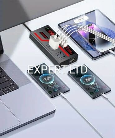 зарядное устройство для автомобильного аккумулятора в баку: Yeni Inverter, 300-700 Vt, 12 - 220 volt, Ünvandan götürmə, Ödənişli çatdırılma, Rayonlara çatdırılma — 6