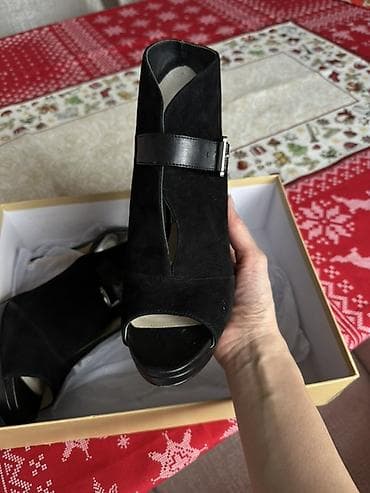 qadin ayaqqablari: Micheal kors Qadın ayaqqabısı – açıq burunlu, hündürdaban — 2